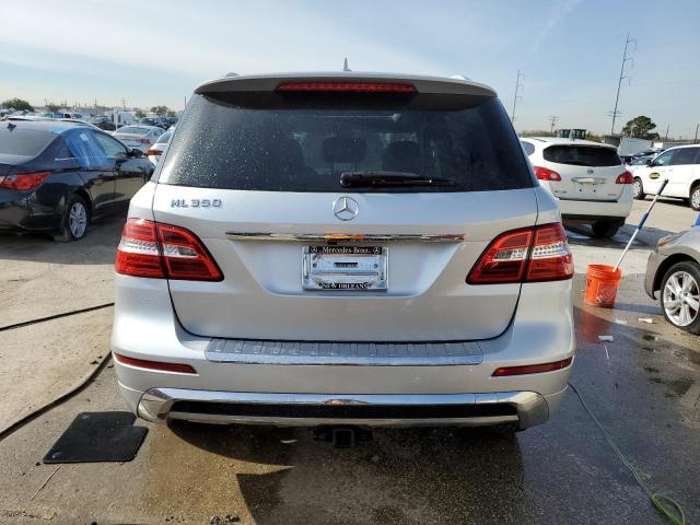 4JGDA5JB3EA308157 - 2014 MERCEDES-BENZ ML 350 SILVER photo 6