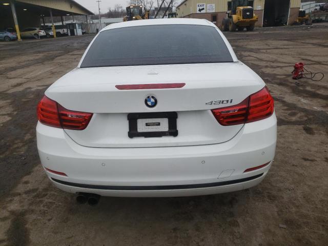 WBA4U7C52H5D43199 - 2017 BMW 430I WHITE photo 6