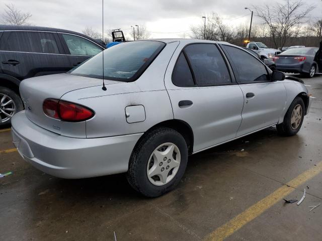 1G1JC524717118069 - 2001 CHEVROLET CAVALIER BASE SILVER photo 3