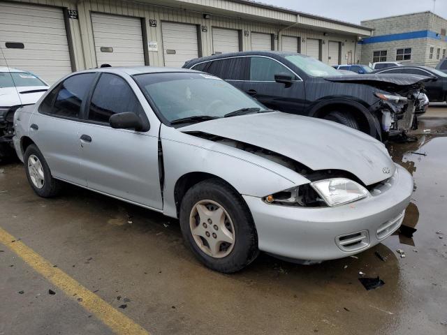 1G1JC524717118069 - 2001 CHEVROLET CAVALIER BASE SILVER photo 4