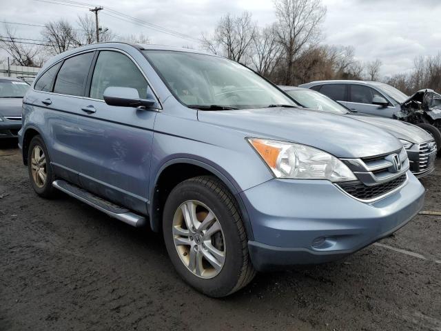 JHLRE4H74BC029779 - 2011 HONDA CR-V EXL BLUE photo 4