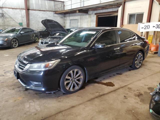 1HGCR2F54EA809523 - 2014 HONDA ACCORD SPORT BLACK photo 1