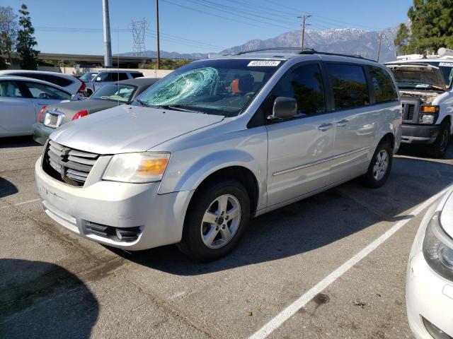 2D4RN5D17AR341737 - 2010 DODGE GRAND CARA SXT SILVER photo 1