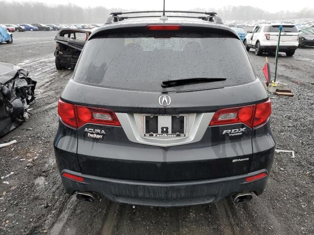 5J8TB1H53BA004801 - 2011 ACURA RDX TECHNOLOGY BLACK photo 6