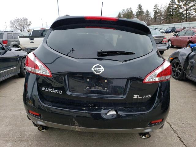 JN8AZ1MWXEW516034 - 2014 NISSAN MURANO S BLACK photo 6