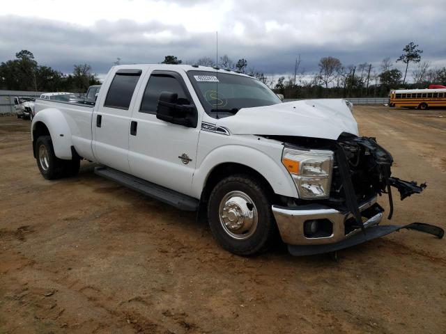 1FT8W3CT8CED23812 - 2012 FORD F350 SUPER DUTY WHITE photo 4