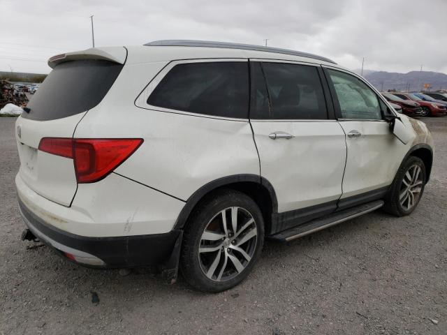 5FNYF6H06HB004561 - 2017 HONDA PILOT ELITE WHITE photo 3