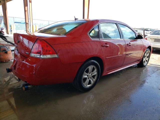 2G1WF5E3XD1233668 - 2013 CHEVROLET IMPALA LS RED photo 3