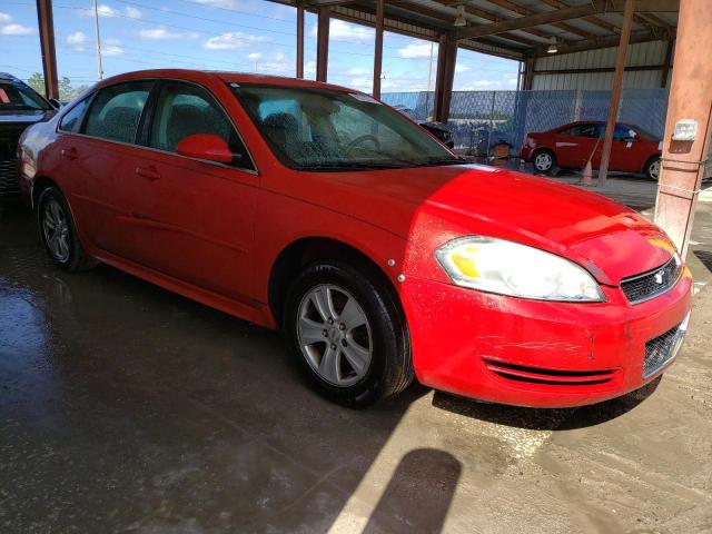 2G1WF5E3XD1233668 - 2013 CHEVROLET IMPALA LS RED photo 4