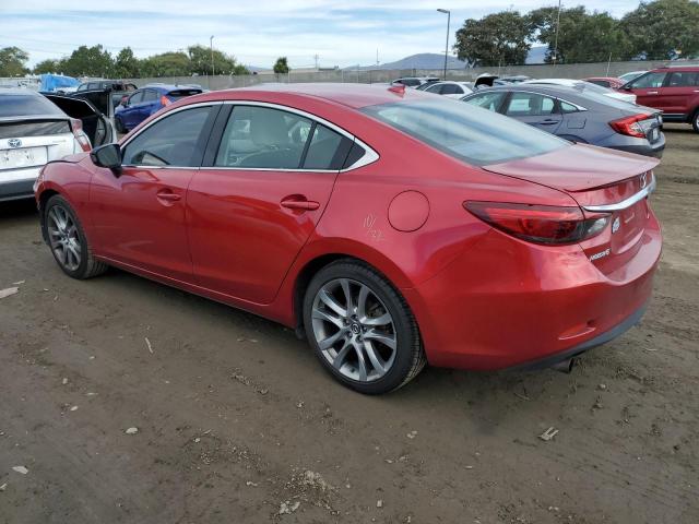 JM1GJ1W51G1462477 - 2016 MAZDA 6 GRAND TOURING RED photo 2