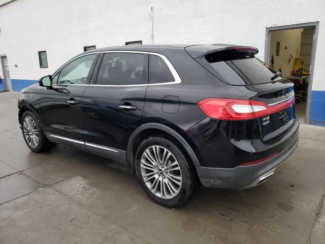 2LMPJ8LR1JBL14888 - 2018 LINCOLN MKX RESERVE Қара фото 2