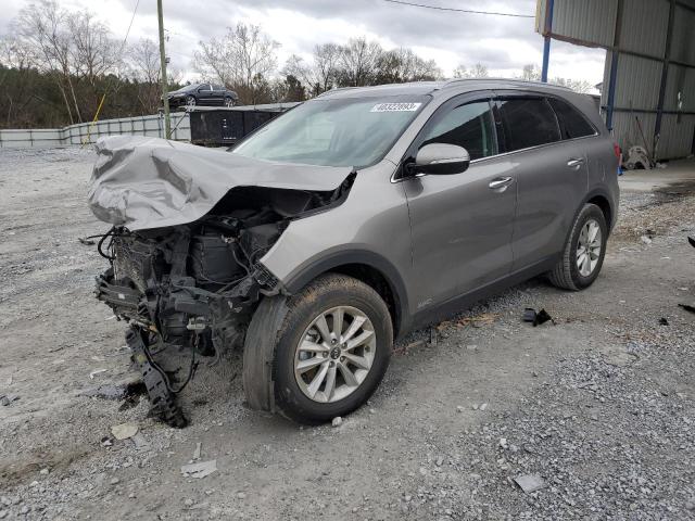 5XYPGDA36KG440201 - 2019 KIA SORENTO L SILVER photo 1