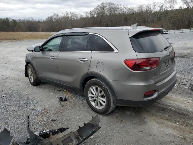 5XYPGDA36KG440201 - 2019 KIA SORENTO L SILVER photo 2