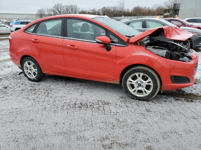 3FADP4BJXFM220431 - 2015 FORD FIESTA SE RED photo 4