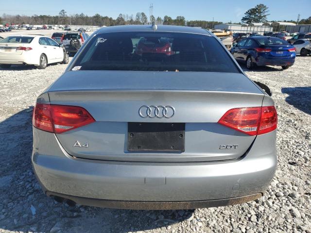 WAUAFAFL5AN056284 - 2010 AUDI A4 PREMIUM GRAY photo 6