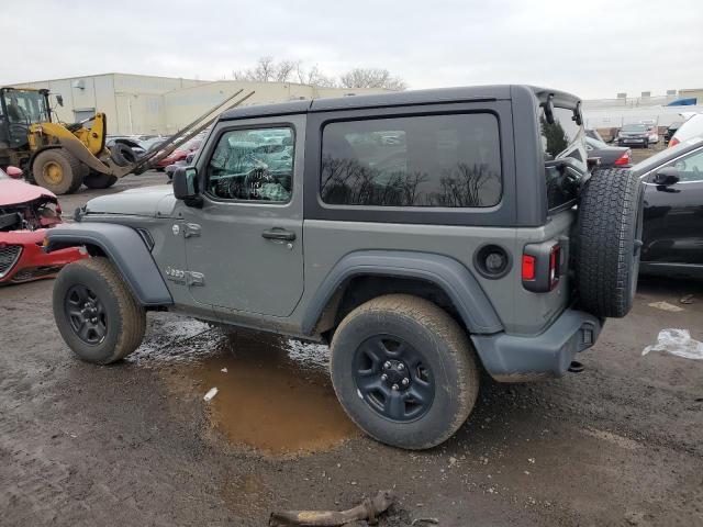 1C4GJXAN7JW229210 - 2018 JEEP WRANGLER SPORT GRAY photo 2