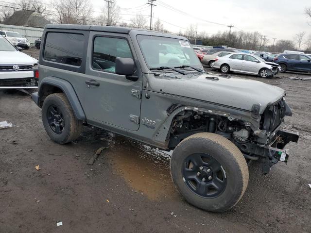 1C4GJXAN7JW229210 - 2018 JEEP WRANGLER SPORT GRAY photo 4