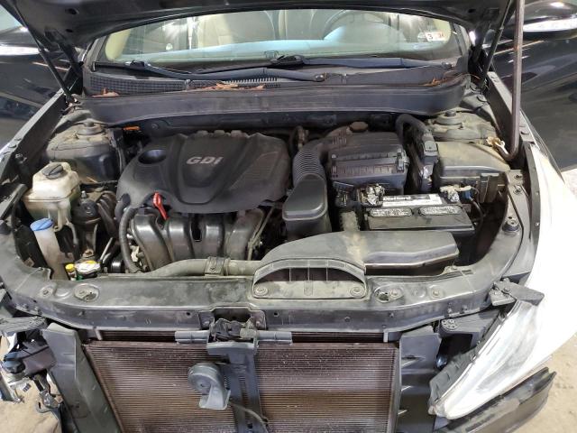 5NPEB4AC6EH932729 - 2014 HYUNDAI SONATA GLS BLACK photo 11