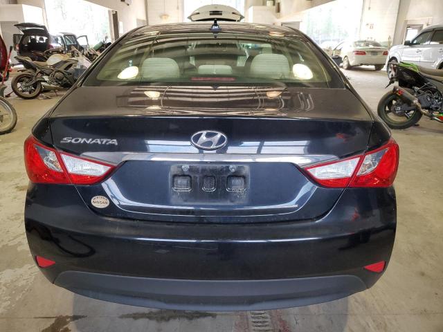 5NPEB4AC6EH932729 - 2014 HYUNDAI SONATA GLS BLACK photo 6