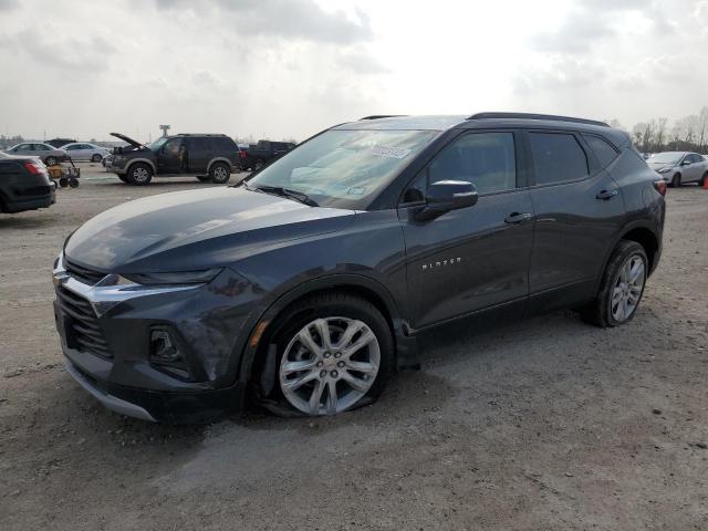 3GNKBDRS7NS236845 - 2022 CHEVROLET BLAZER 3LT GRAY photo 1