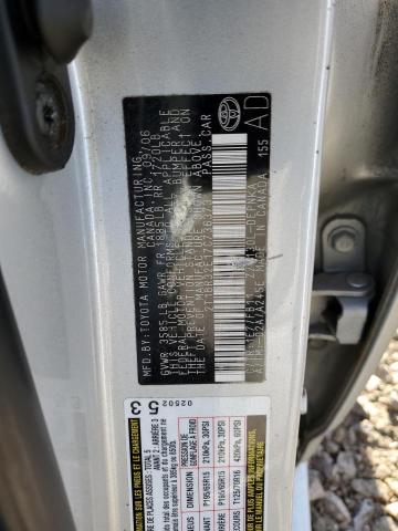 2T1BR32E17C736373 - 2007 TOYOTA COROLLA CE SILVER photo 12