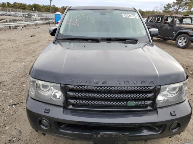 SALSF25409A213805 - 2009 LAND ROVER RANGE ROVE HSE BLACK photo 5