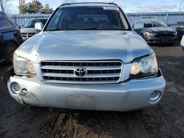 JTEHF21A630145905 - 2003 TOYOTA HIGHLANDER LIMITED SILVER photo 5