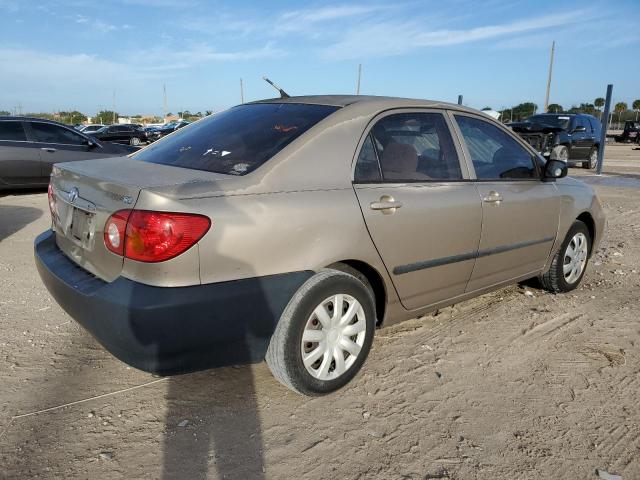 1NXBR32E54Z211990 - 2004 TOYOTA COROLLA CE GOLD photo 3