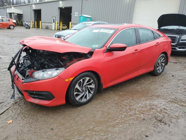 2HGFC2F7XHH562918 - 2017 HONDA CIVIC EX RED photo 1