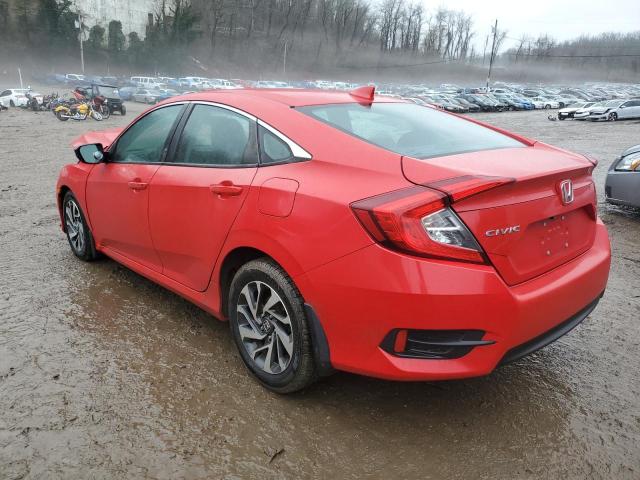 2HGFC2F7XHH562918 - 2017 HONDA CIVIC EX RED photo 2