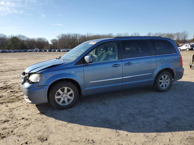 2C4RC1BG0CR207710 - 2012 CHRYSLER TOWN & COU TOURING ლურჯი ფოტო 1