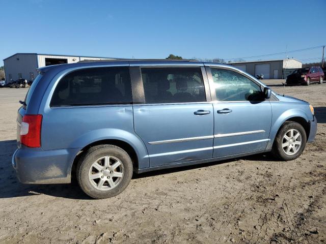 2C4RC1BG0CR207710 - 2012 CHRYSLER TOWN & COU TOURING ლურჯი ფოტო 3