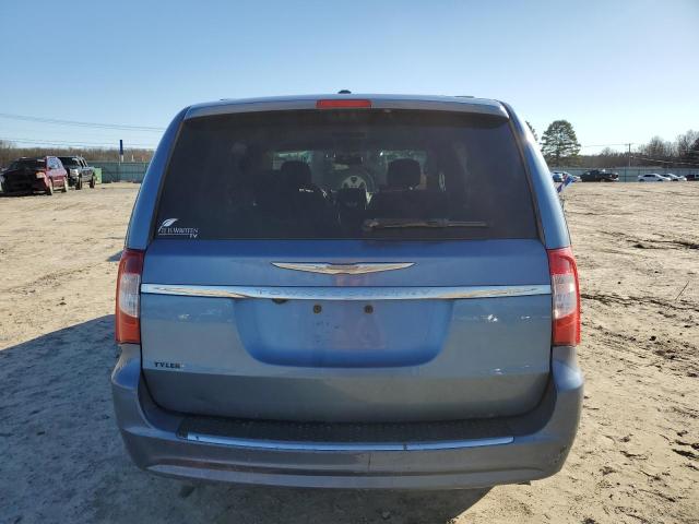 2C4RC1BG0CR207710 - 2012 CHRYSLER TOWN & COU TOURING ლურჯი ფოტო 6