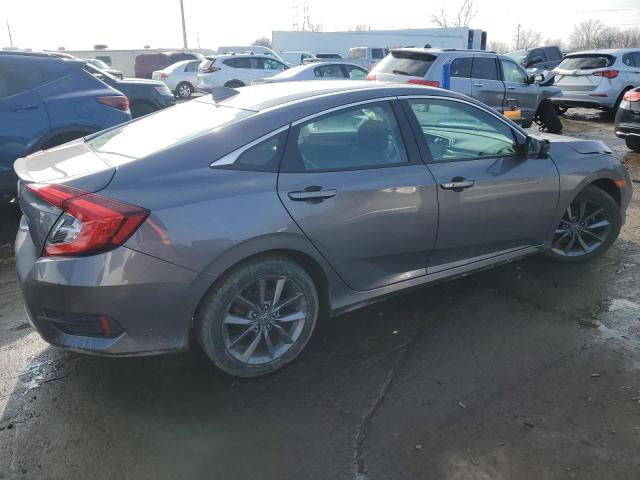 19XFC1F71LE017705 - 2020 HONDA CIVIC EXL ნაცრისფერი ფოტო 3