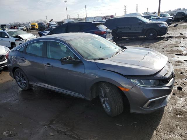 19XFC1F71LE017705 - 2020 HONDA CIVIC EXL ნაცრისფერი ფოტო 4