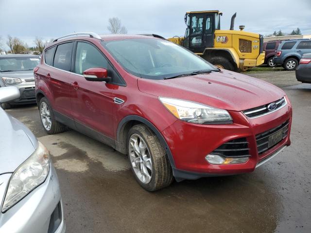 1FMCU9J98FUB96236 - 2015 FORD ESCAPE TITANIUM RED photo 4