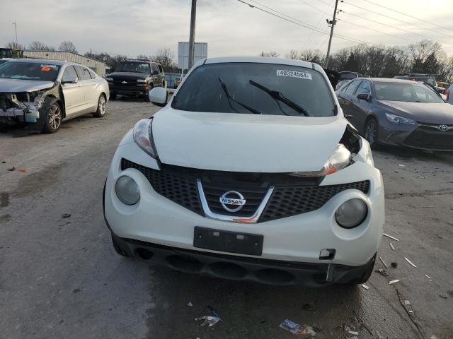 JN8AF5MV9BT020002 - 2011 NISSAN JUKE S WHITE photo 5