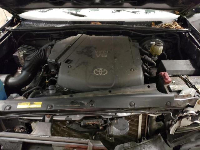 5TFUU4EN1BX019281 - 2011 TOYOTA TACOMA ACCESS CAB ნაცრისფერი ფოტო 11