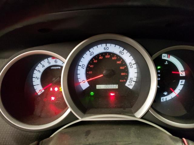 5TFUU4EN1BX019281 - 2011 TOYOTA TACOMA ACCESS CAB ნაცრისფერი ფოტო 9