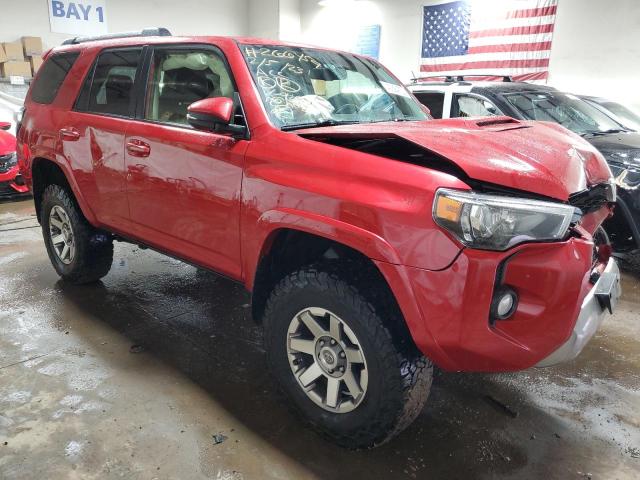 JTEBU5JR1G5319603 - 2016 TOYOTA 4RUNNER SR5/SR5 PREMIUM 红色 照片 4