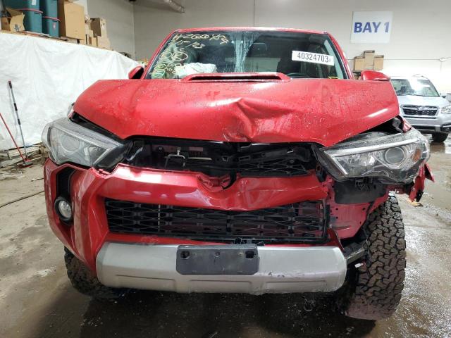 JTEBU5JR1G5319603 - 2016 TOYOTA 4RUNNER SR5/SR5 PREMIUM 红色 照片 5