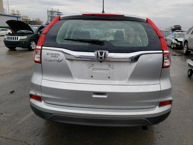 3CZRM3H31GG702498 - 2016 HONDA CR-V LX SILVER photo 6