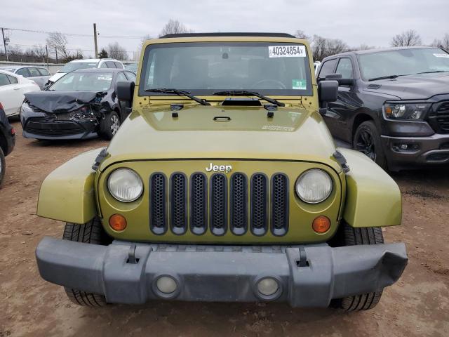 1J8GA59107L116952 - 2007 JEEP WRANGLER SAHARA GREEN photo 5