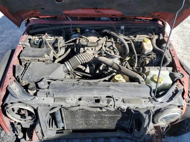 1J4GA59129L770923 - 2009 JEEP WRANGLER U SAHARA ORANGE photo 12