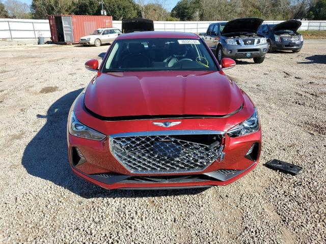 KMTG64LA1MU076559 - 2021 GENESIS G70 RED photo 5