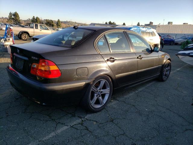 WBAAZ33475KW76366 - 2005 BMW 325 IS SULEV BLACK photo 3