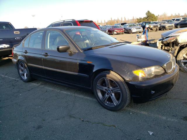 WBAAZ33475KW76366 - 2005 BMW 325 IS SULEV BLACK photo 4