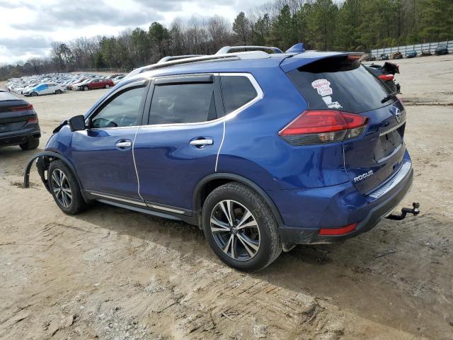 5N1AT2MT5HC828269 - 2017 NISSAN ROGUE S BLUE photo 2