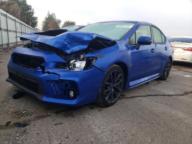 JF1VA1H66J9826825 - 2018 SUBARU WRX LIMITED BLUE photo 1