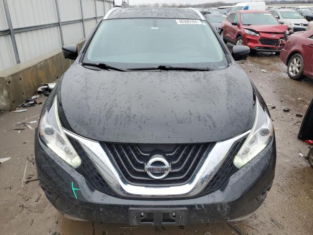 5N1AZ2MH0HN155194 - 2017 NISSAN MURANO S BLACK photo 5